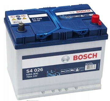 АККУМУЛЯТОР BOSCH S4 026 70AH 630A P+ RAD-OM