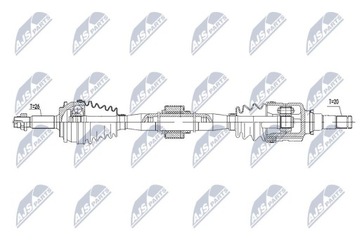 ПОЛУОСЬ ПРИВОДНАЯ TOYOTA AVENSIS T27 1.6 08-, 1.8 MTM