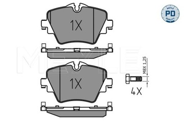 КОЛОДКИ HAM. BMW P. 2- 5- X1- X2- X3 1.5- 2.0 14-