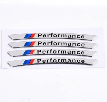 BMW PERFORMANCE НАКЛЕЙКИ NA ДИСКИ F30 E90 E60 E46