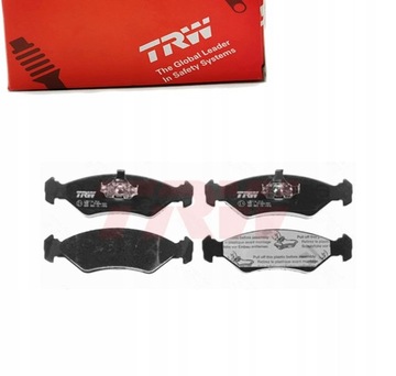 КОЛОДКИ ТОРМОЗНЫЕ ПЕРЕД TRW DO FORD FIESTA 1.1 1.8