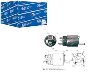 ВКЛЮЧАТЕЛЬ ЭЛЕКТРОМАГНИТНЫЙ ERA CITROEN PEUGEOT FIAT ERA