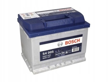 АККУМУЛЯТОР BOSCH S4 005 12V 60AH 540A P+