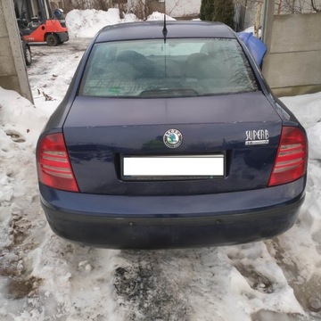 БАМПЕР ЗАДНИЙ ЗАДНИЙ ДАТЧИКИ ПАРКОВКИ SKODA SUPERB I