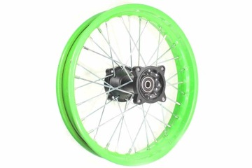 ДИСК КОЛЕСО ЗАД НОВЫЙ 1,85/14'' CROSS 125 NEW GREEN HB KXD GERMANY MRF XTR