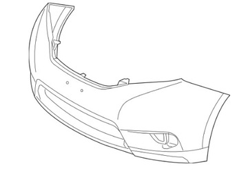 TOYOTA OE SIENNA 2011-2017 БАМПЕР ПЕРЕДНИЙ ПЕРЕД