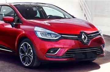 RENAULT CLIO IV - НАКЛАДКИ ХРОМ БАМПЕР РЕШЁТКА