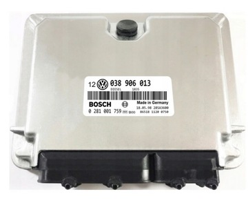 КОМПЬЮТЕР ECU VW 0281001759 038906013 IMMO OFF