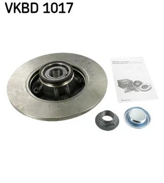 SKF VKBD1017 ДИСК ТОРМОЗНОЙ CITROEN C4/DS4/PEUGEOT