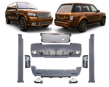 БАМПЕР ПЕРЕД ЗАДНИЙ R ROVER VOGUE L322 AUTOBIOGRAPHY