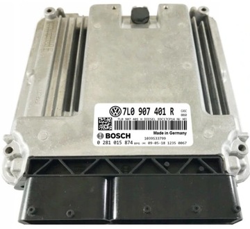 КОМПЬЮТЕР ECU VW TOUAREG 3.0 7L0907401R 0281015874