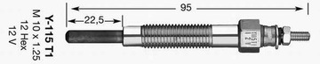 СВЕЧА НАКАЛА NGK 2189