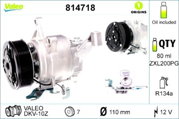 VALEO КОМПРЕССОР КОНДИЦИОНЕРА SUBARU FORESTER 2.0 04.18-