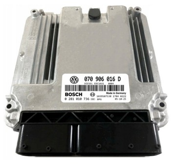 КОМПЬЮТЕР ECU VW TOUAREG 070906016D 0281010736