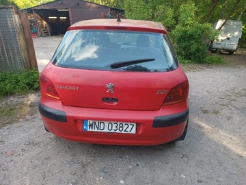 PEUGEOT 307 КРЫШКА БАГАЖНИКА KKNB