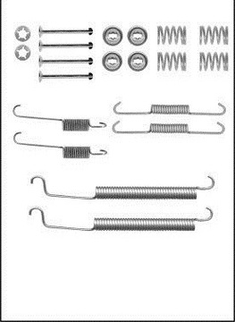 SPRĘŻYNKI DO КОЛОДОК ТОРМОЗНЫХ RENAULT LUCAS
