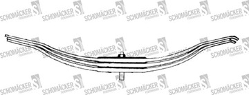 РЕССОРА GIGANT SCHOMÄCKER 27080600|O.E. 419043