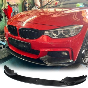 CARBON СПОЙЛЕР ДОКЛАДКА БАМПЕРА BMW F32 F33 F36 435I M-SPORT 2014-2020