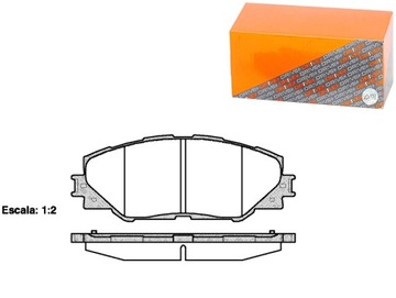 КОЛОДКИ ТОРМОЗНЫЕ ПЕРЕД TOYOTA RAV-4 06- DRIVE+