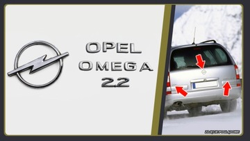 OPEL OMEGA BFL C ЭМБЛЕМА ЗНАЧЕК ЗАДНЕЙ КРЫШКИ БАГАЖНИКА