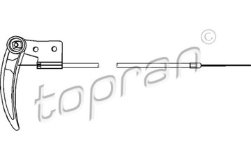 104170 HANS CIEGNO КРЫШКИ ДВИГАТЕЛЯ AUDI 80 78-86