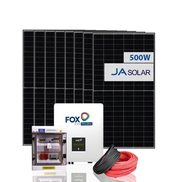 КОМПЛЕКТ FOTOWOLTAICZNY 10 KW ПАНЕЛІ FOTOWOLTAICZNE 500W PVSET