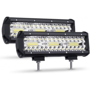 КОМПЛЕКТ 2 X ПРОТИВОТУМАНКА ФАРА РАБОЧАЯ LED (СВЕТОДИОД ) - 180W 10-30V