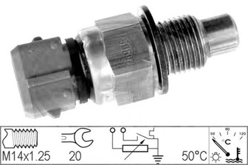 ДАТЧИК ТЕМПЕРАТУРЫ ЖИДКОСТИ РАДИАТОРА ERA 133885 9625202480