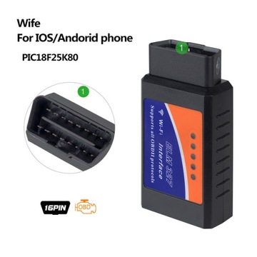 Estilo Wi-Fi EML327 Elm327 OBD2 Skaner Bluetooth 1