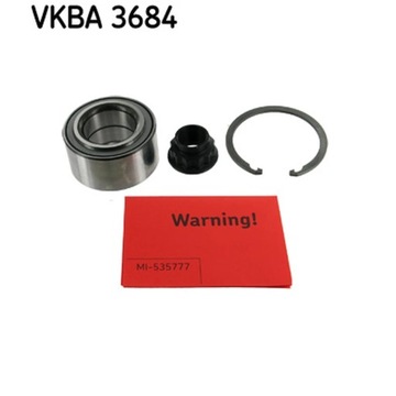 КОМПЛЕКТ ПОДШИПНИКОВ ШЕСТЕРНИ SKF VKBA 3684