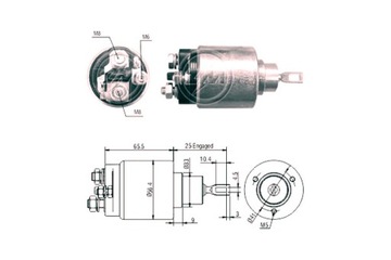 ERA ВКЛЮЧАТЕЛЬ ЭЛЕКТРОМАГНИТНЫЙ ERA NISSAN