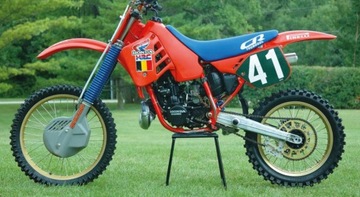 BLACKBIRD КОМПЛЕКТ NAKLEJEK HONDA CR 125 87-88 REPLICA TEAM HONDA