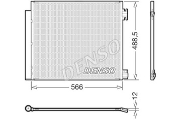 DENSO КОНДЕНСАТОР КОНДИЦИОНЕРА NISSAN QASHQAI II X-TRAIL III RENAULT