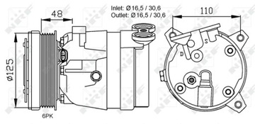 КОМПРЕССОР КОНДИЦИОНЕР EASY FIT 32022