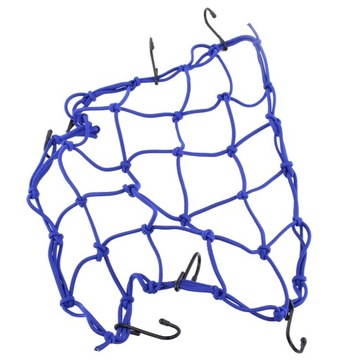 СЕТКА БАГАЖНИКА 40X40 ГОЛУБАЯ МОТОЦИКЛА, ATV