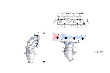 OYODO КАТАЛИЗАТОР CITROEN PEUGEOT