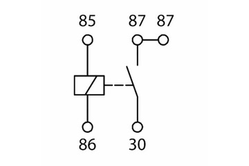 BOSCH РЕЛЕ УНИВЕРСАЛЬНИЙ 12V 30A LICZBA POŁĄCZEŃ 5 MERCEDES G