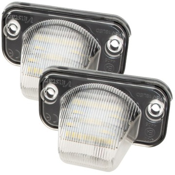 ЛАМПОЧКИ НОМЕРНОГО ЗНАКА LED (СВІТЛОДІОД) DO VW T4 TRANSPORTER 1990-2003 ПІДСВІТКА НОМЕРА