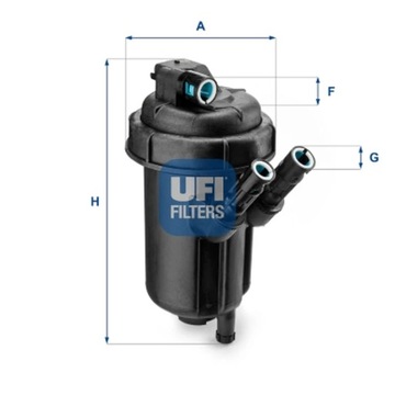 ФИЛЬТР ТОПЛИВА UFI 55.116.00