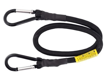 KABEL ELASTISCH Z KARABINKAMI 60CM