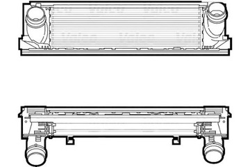 ИНТЕРКУЛЕР BMW F20 F30 F32 2,0D VALEO