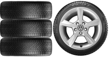 НОВЫЕ ШЕСТЕРНИ ЗИМА VW EOS PIRELLI 205/55R16