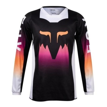 BLUZA DZIECIĘCA FOX JUNIOR GIRLS 180 FLORA BLACK/PINK ЧЕРНЫЙ РОЗОВОЕ 