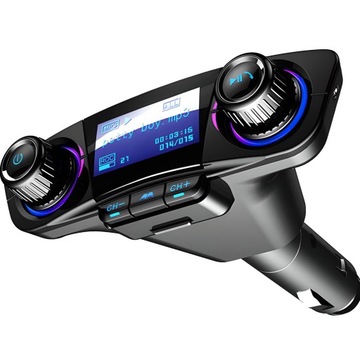 TRANSMITER FM BLUETOOTH 5.0 USB МНОГОФУНКЦИОНАЛЬНЫЙ 8W1 АВТОМОБИЛЬНЫЙ