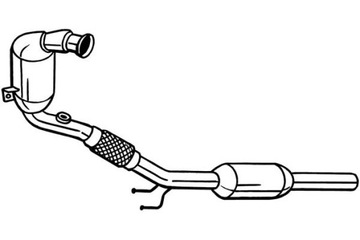 КАТАЛИЗАТОР EURO 6 AUDI Q2 SEAT ATECA SKODA KAROQ VW T-ROC 1.0 05.16-