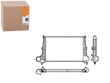 ИНТЕРКУЛЕР SAAB 9-5 2,0T 2,3T NRF