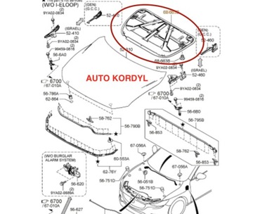 НОВЫЕ ШУМОИЗОЛЯЦИЯ КАПОТА MAZDA УНИВЕРСАЛ 2018-2020