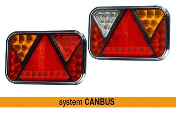 ФАРА ЗАДНЯ LED (СВІТЛОДІОД) ПАРА 5 FUNKCJI BAJONET 5PIN CANBUS