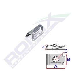 КЛИПСА WYKOŃCZEŃ ТОРПЕДО ROZDZIELCZEJ VW X10SZT