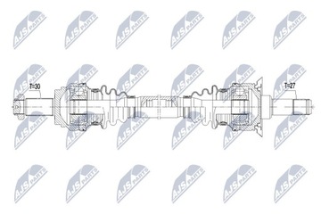 ПОЛУОСЬ ПРИВОДНАЯ BMW X3 X4 11- /ATM,TYLNA,LEWA/